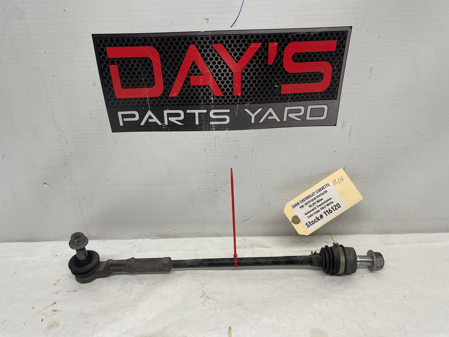 2008 Chevy Corvette RH Passenger Rear Outer Tie Rod Links OEM - Day's Parts Yard