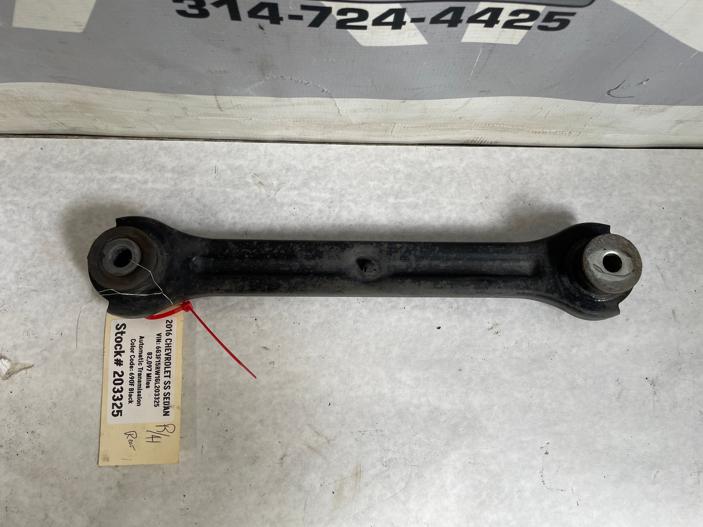 2016 Chevy SS Sedan Rear RH Passenger Trailing Drag Control Arm OEM - Day's Parts Yard
