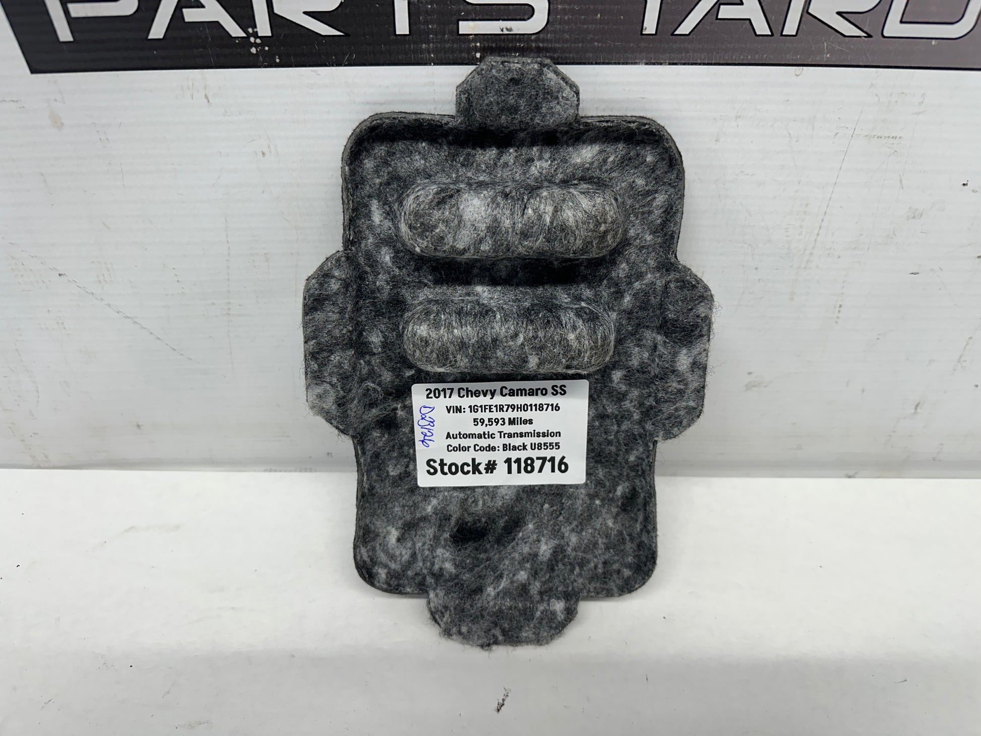2017 Chevy Camaro SS Fuse Panel Felt OEM - Day's Parts Yard