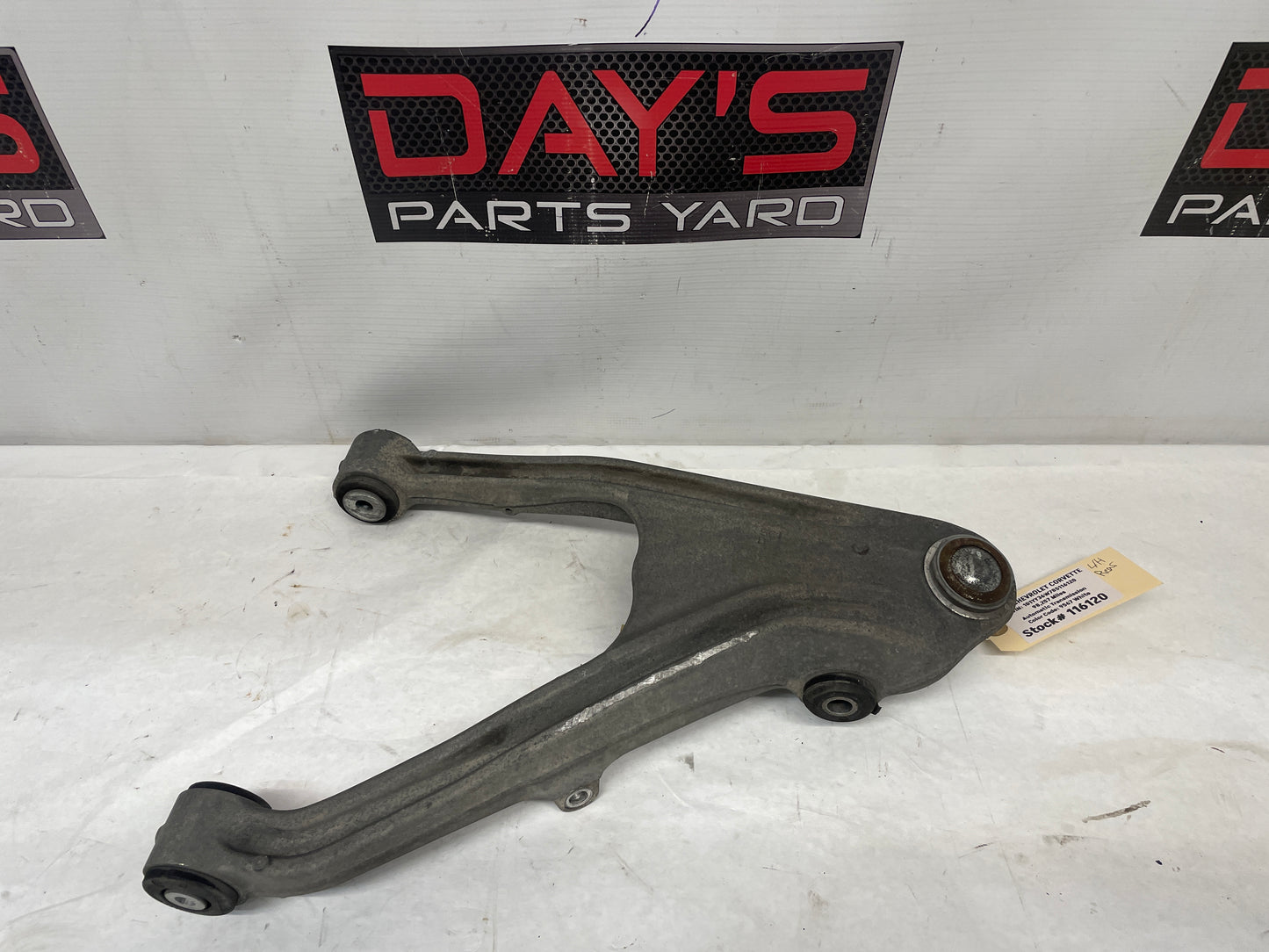 2008 Chevy Corvette Rear Lower LH Driver Control Arm OEM - Day's Parts Yard