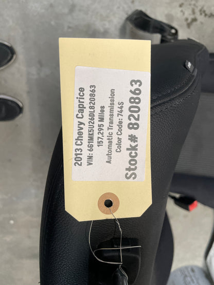 2013 Chevy Caprice Seats Fronts and Rears OEM LOCAL PICK UP
