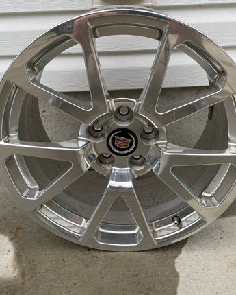 2014 Cadillac CTS-V Coupe Wheel 19X10 Polished Factory OEM