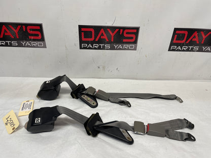 2002 Chevy Camaro Z28 Rear Seatbelt Seat Belts Retractors w/ Buckles OEM Gray Grey - Day's Parts Yard