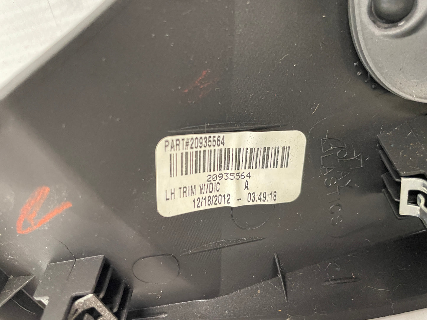 2013 GMC Sierra C1500 SLE Dash Vent Bezel Trim Panel Headlight OEM - Day's Parts Yard