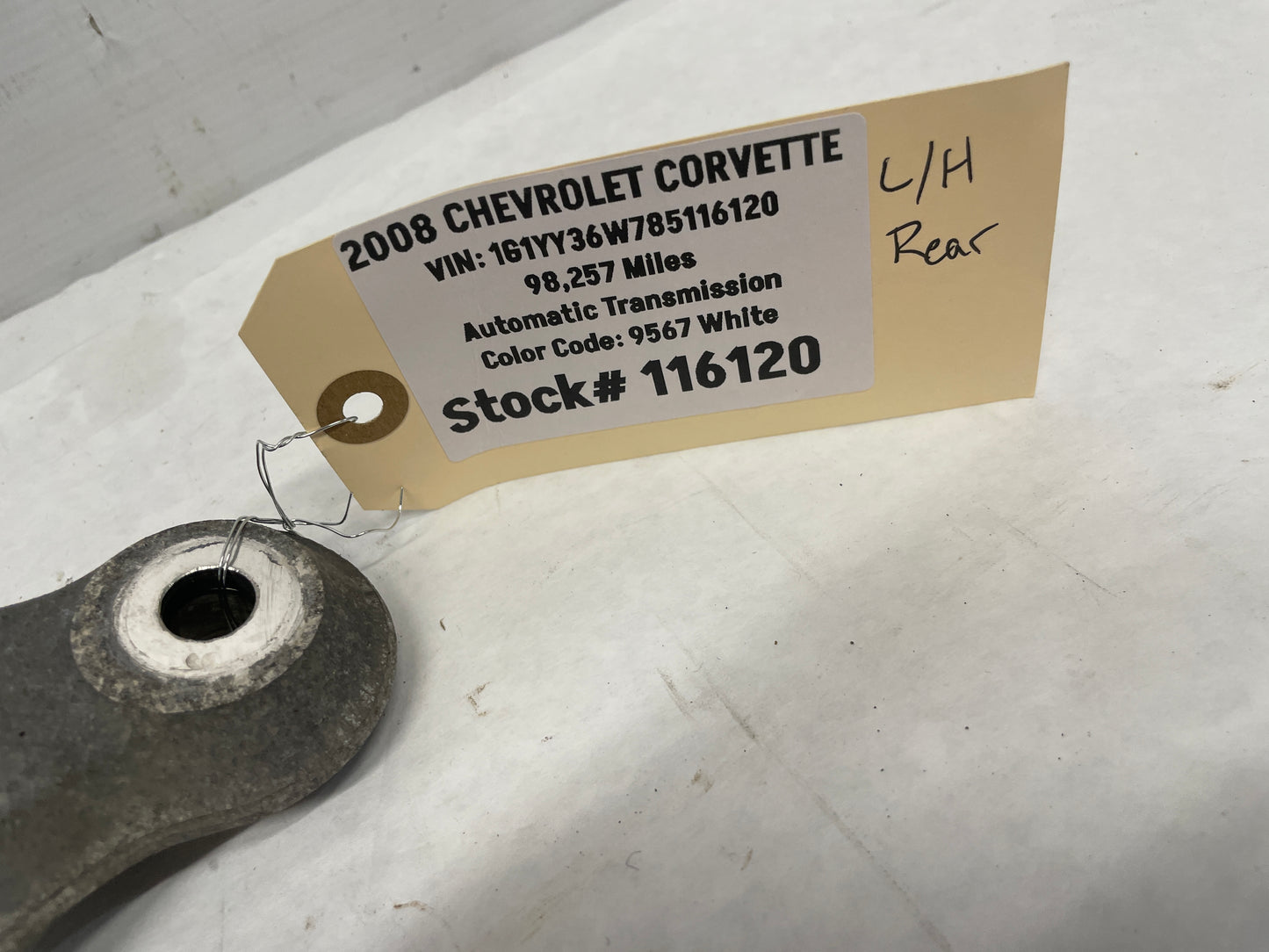 2008 Chevy Corvette Rear Upper Control Arm LH Driver OEM - Day's Parts Yard