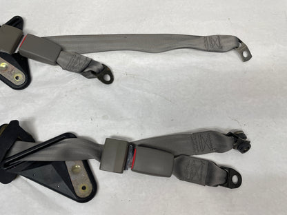 2002 Chevy Camaro Z28 Rear Seatbelt Seat Belts Retractors w/ Buckles OEM Gray Grey - Day's Parts Yard