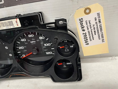 2013 GMC Sierra C1500 SLE Speedometer Gauge Cluster Instrument Panel OEM