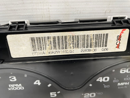 2013 GMC Sierra C1500 SLE Speedometer Gauge Cluster Instrument Panel OEM