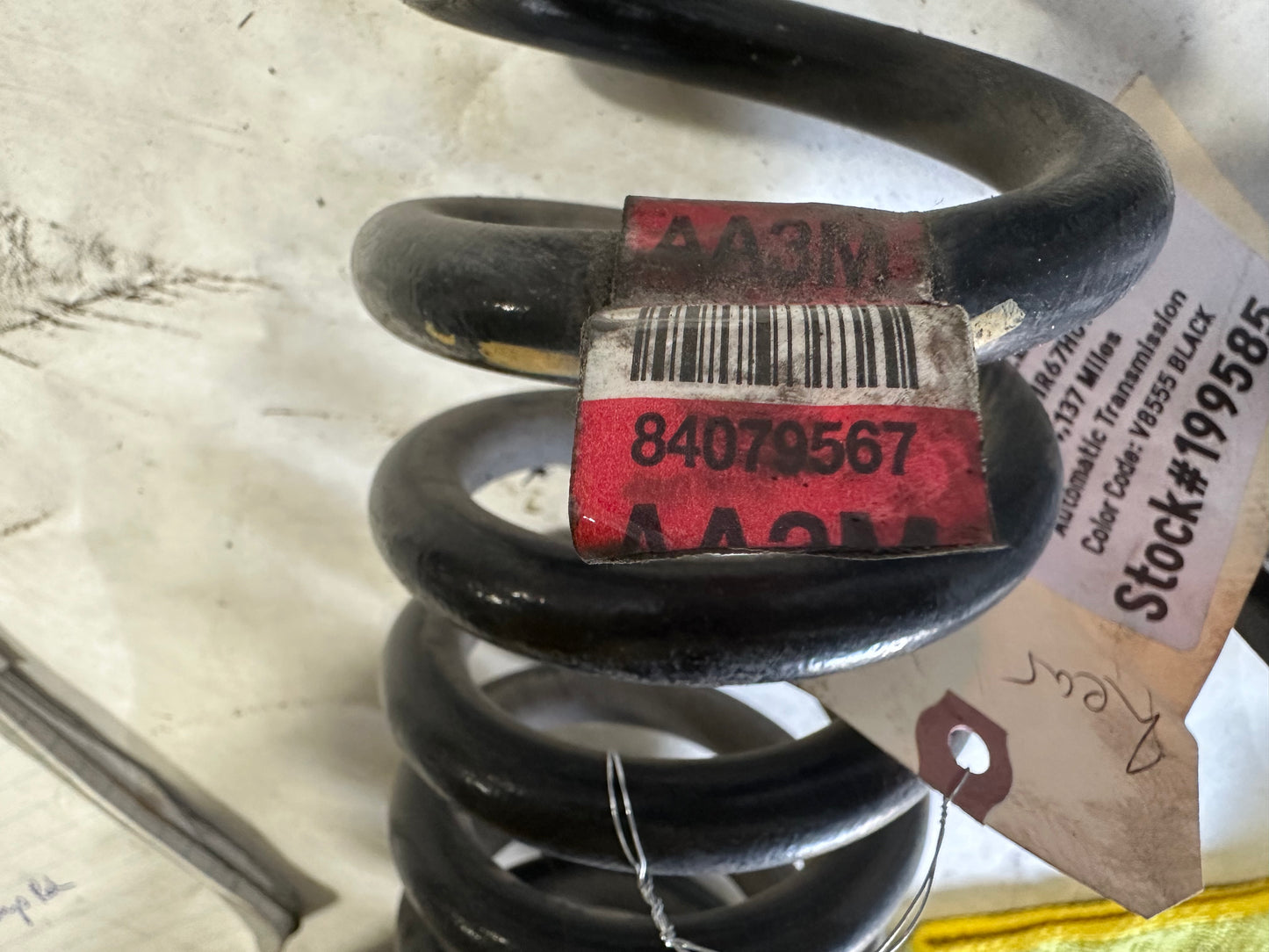2017 Chevy Camaro ZL1 Rear Coil Springs Set OEM