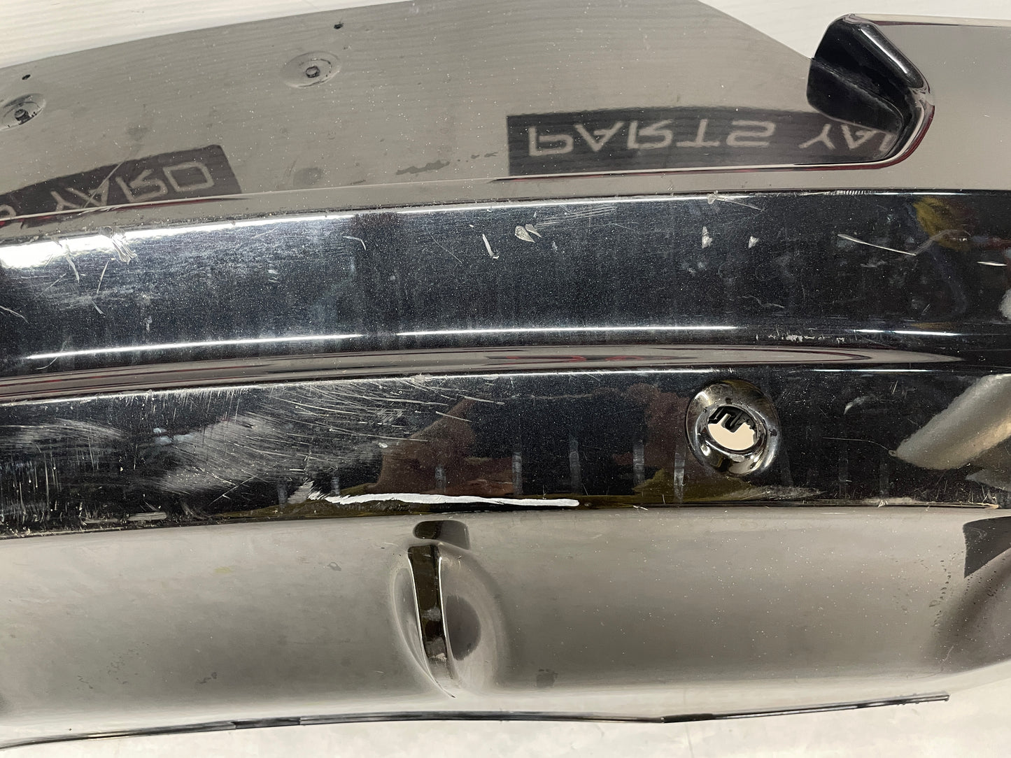 2015 Chevy SS Sedan Rear Bumper Lower Valence Diffuser Panel OEM DAMAGED