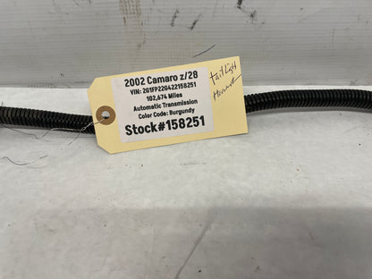 2002 Chevy Camaro Z28 Taillight Tail Light Wire Wiring Harness OEM - Day's Parts Yard