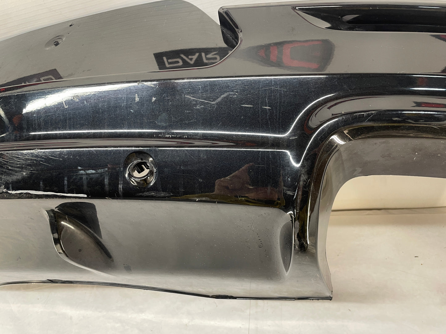 2015 Chevy SS Sedan Rear Bumper Lower Valence Diffuser Panel OEM DAMAGED