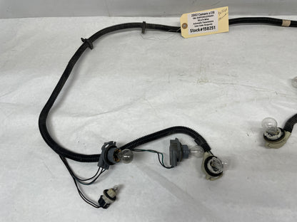 2002 Chevy Camaro Z28 Taillight Tail Light Wire Wiring Harness OEM - Day's Parts Yard