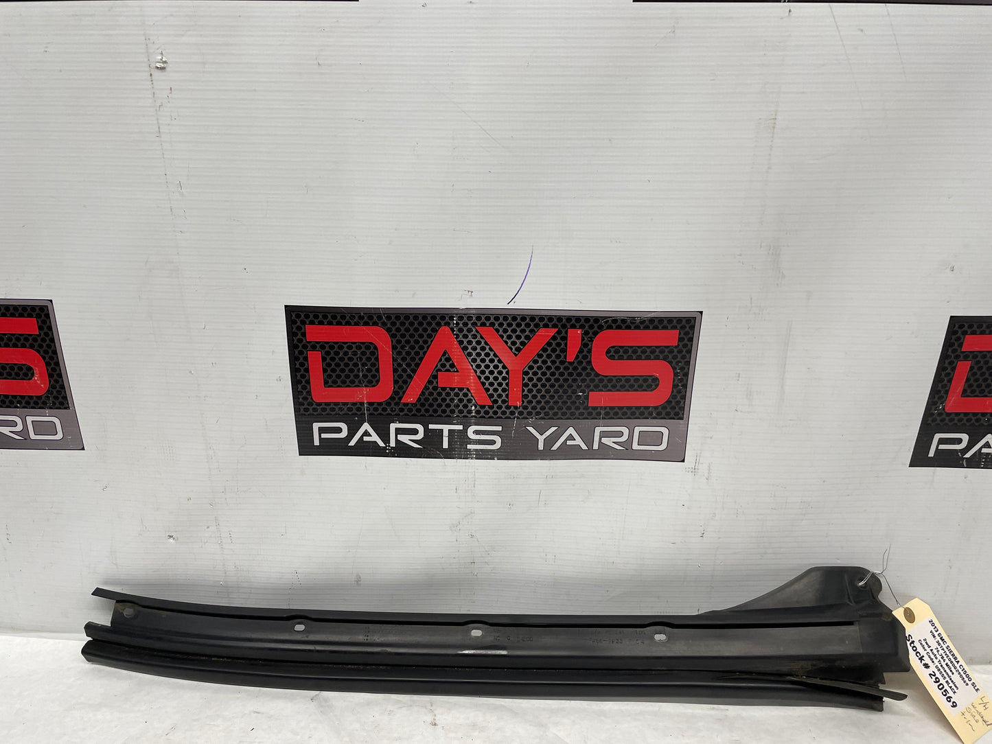 2013 GMC Sierra C1500 SLE LH Driver Windshield Molding Trim OEM - Day's Parts Yard