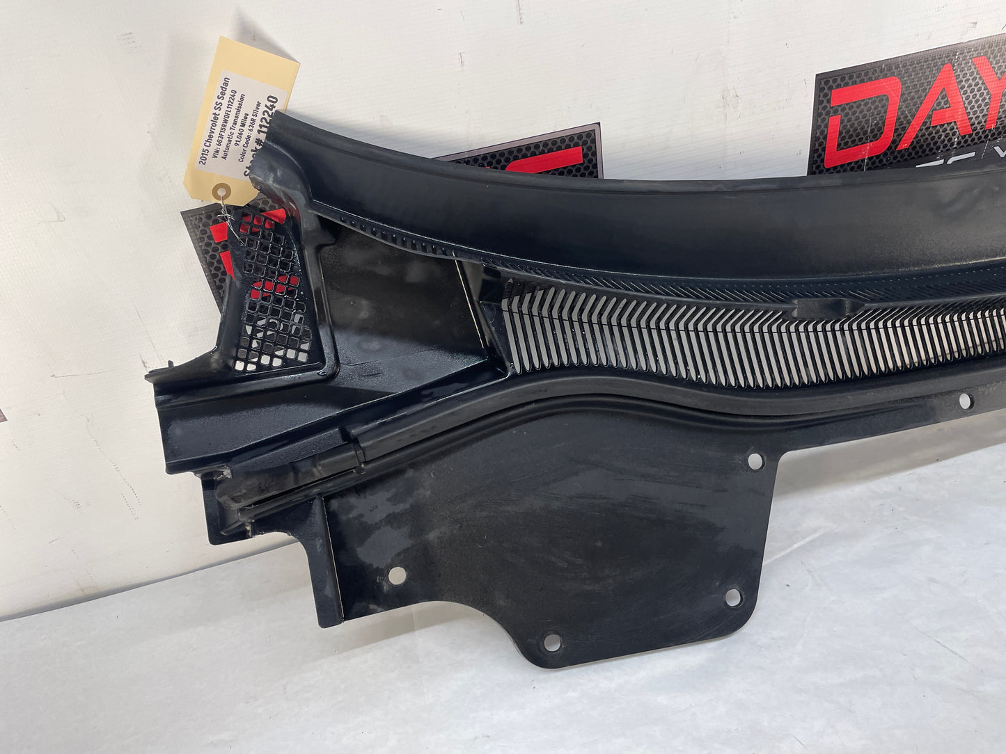 2015 Chevy SS Sedan Windshield Wiper Cowl Grille Panel OEM