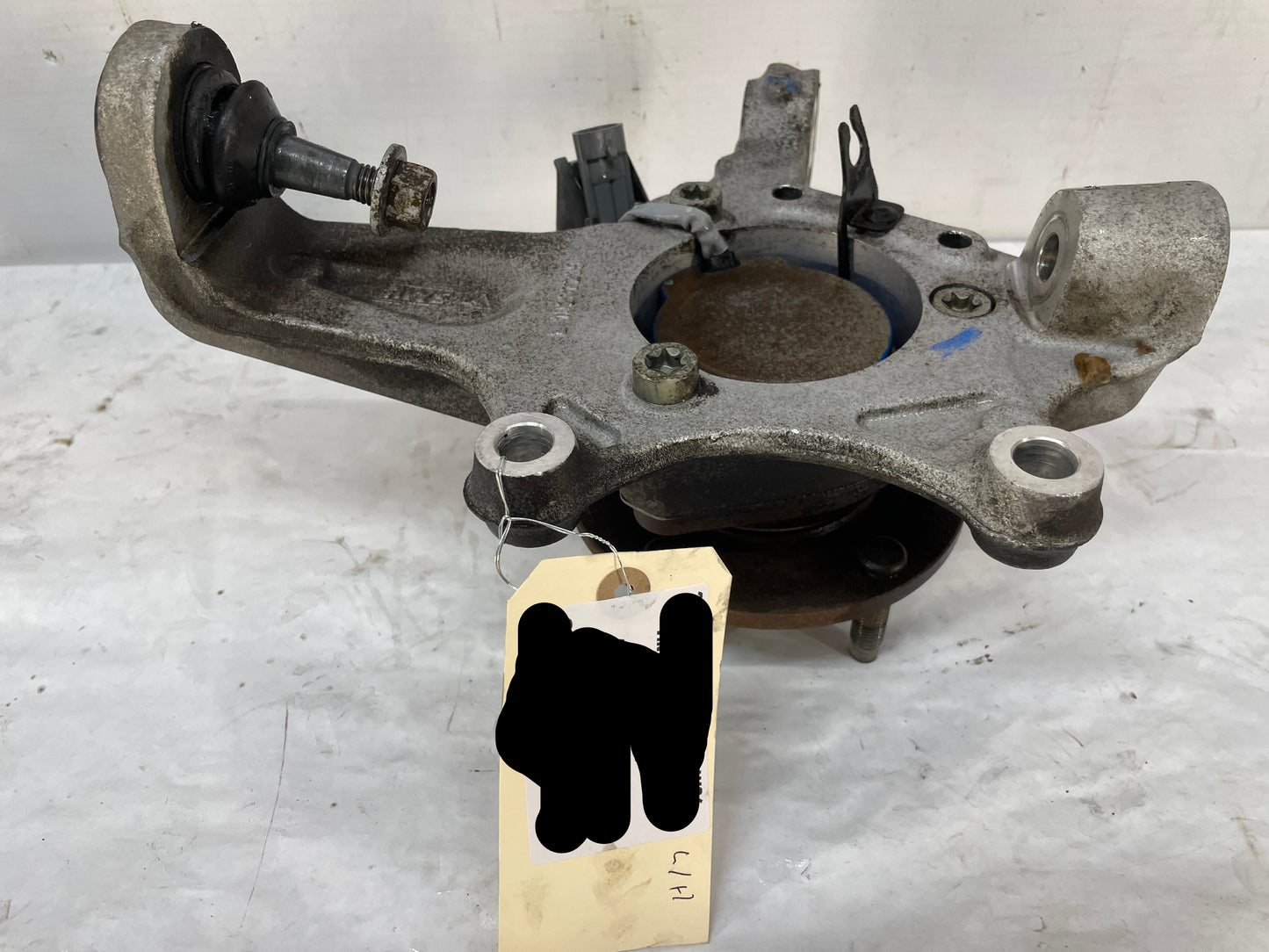 2008 Chevy C6 Corvette LH Driver Front Suspension Spindle Knuckle Hub OEM