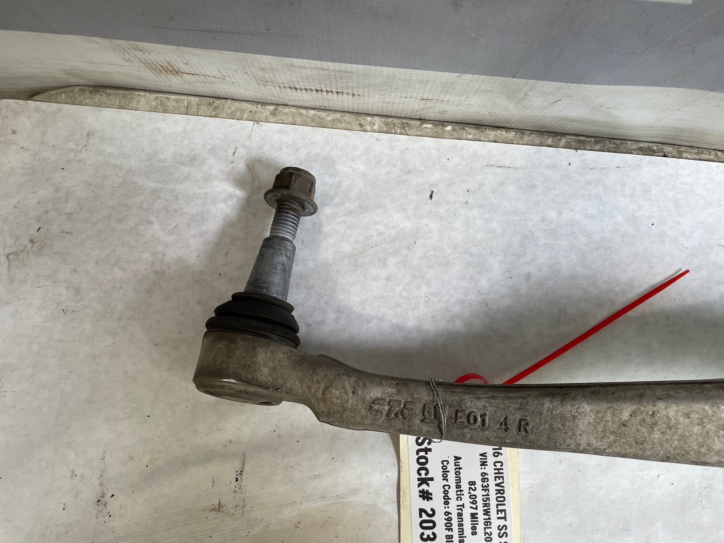 2016 Chevy SS Sedan Front RH Passenger Lower Control Arm OEM - Day's Parts Yard