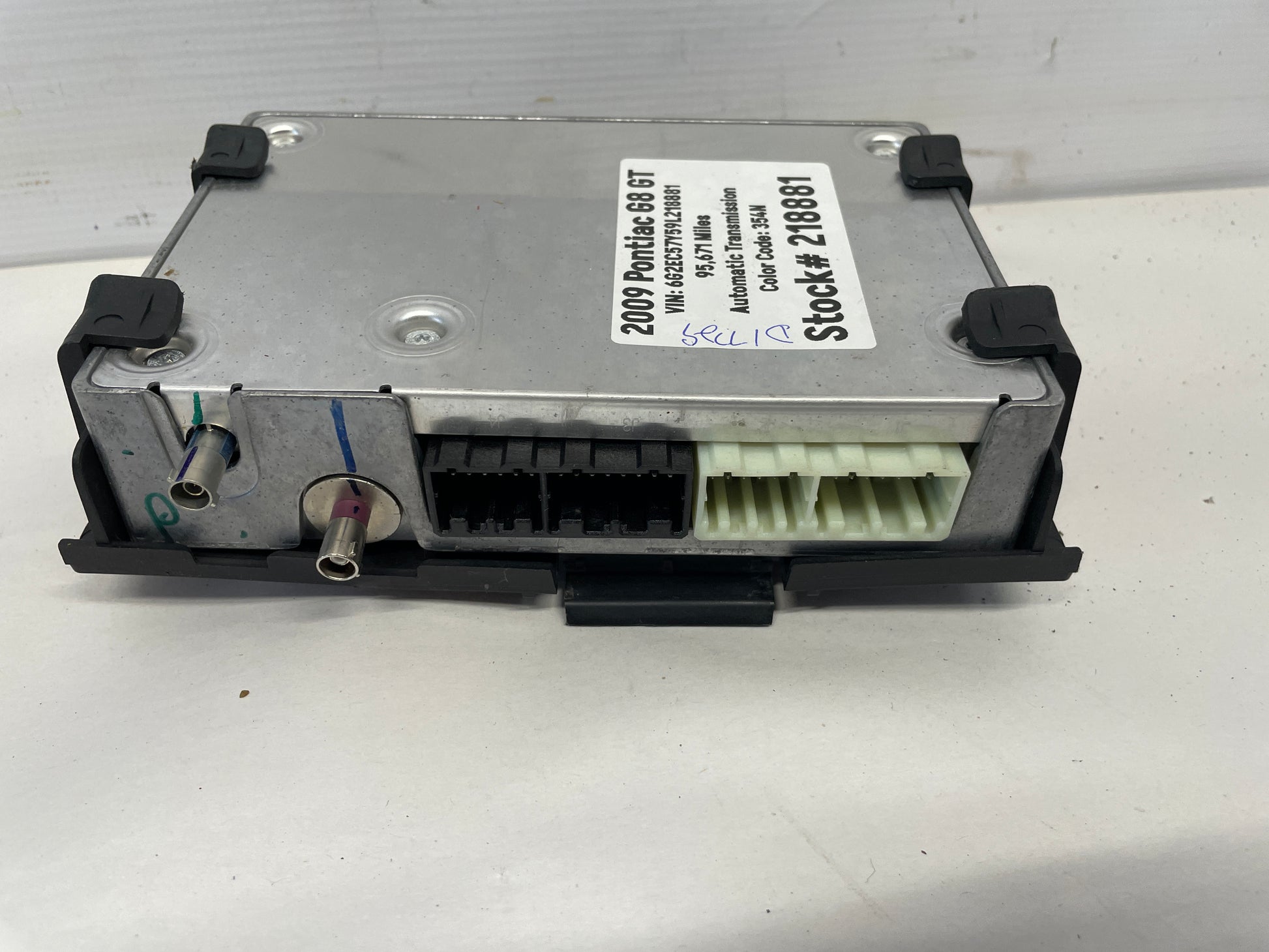 2009 Pontiac G8 GT Module OnStar Communication OEM - Day's Parts Yard