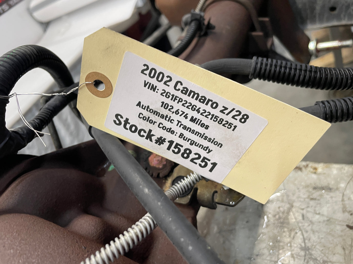 2002 Chevy Camaro Z28 Rear End Rearend Axle Carrier Differential 3.42 LSD OEM - Day's Parts Yard