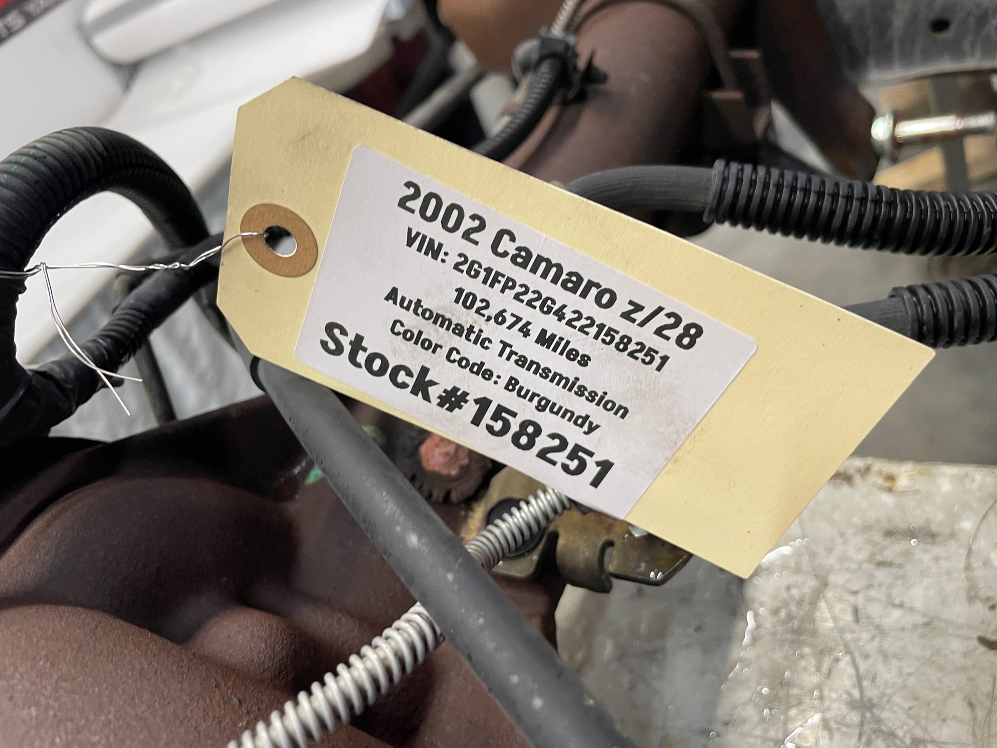 2002 Chevy Camaro Z28 Rear End Rearend Axle Carrier Differential 3.42 LSD OEM - Day's Parts Yard