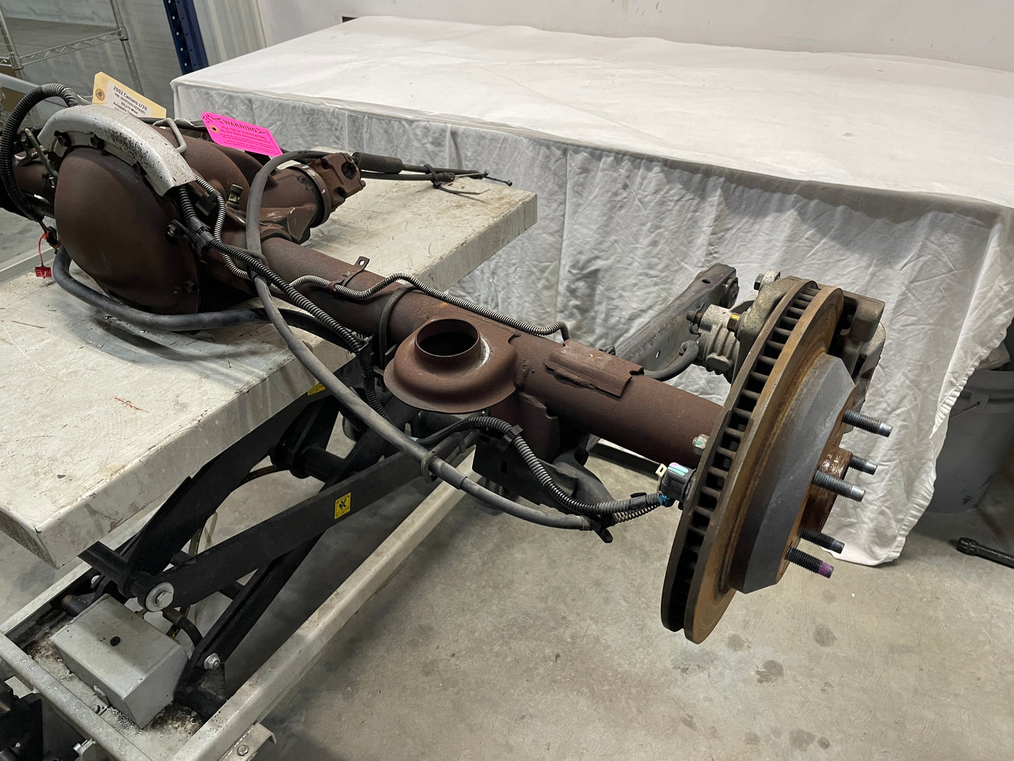 2002 Chevy Camaro Z28 Rear End Rearend Axle Carrier Differential 3.42 LSD OEM - Day's Parts Yard