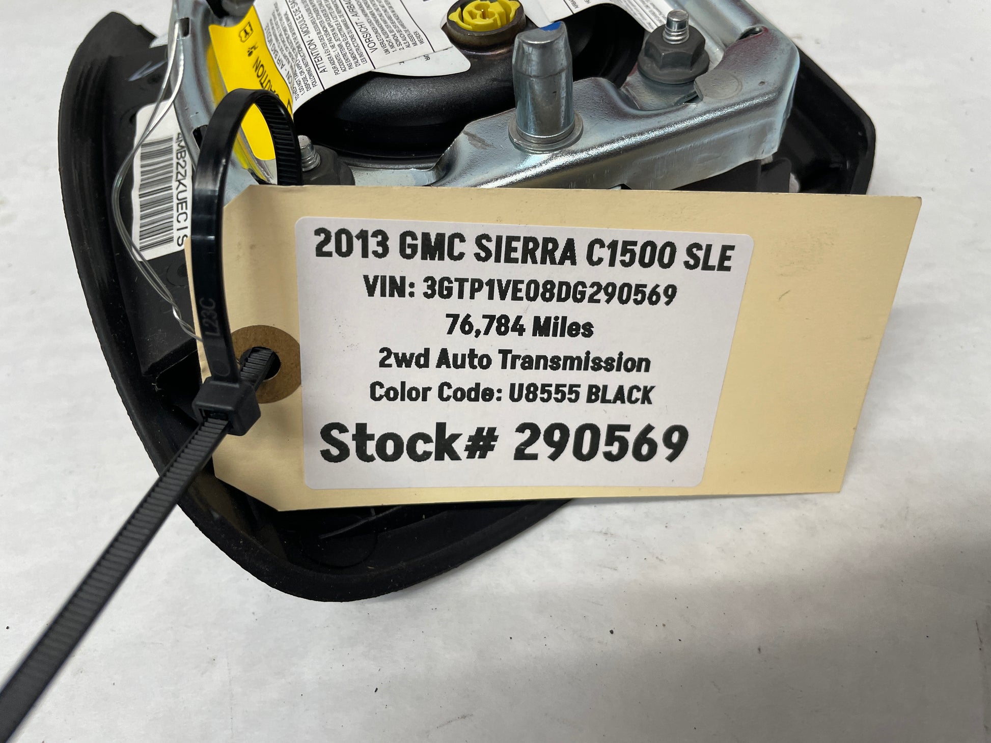 2013 GMC Sierra C1500 SLE Steering Wheel Airbag OEM - Day's Parts Yard