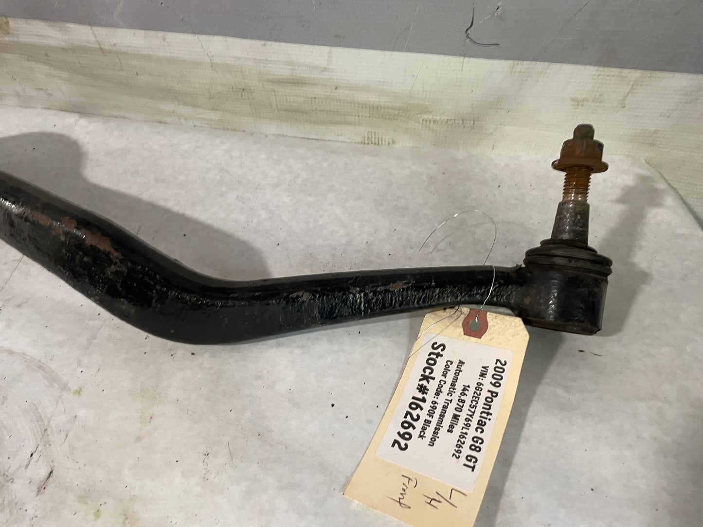 2009 Pontiac G8 Front LH Driver Lower Control Arm OEM - Day's Parts Yard