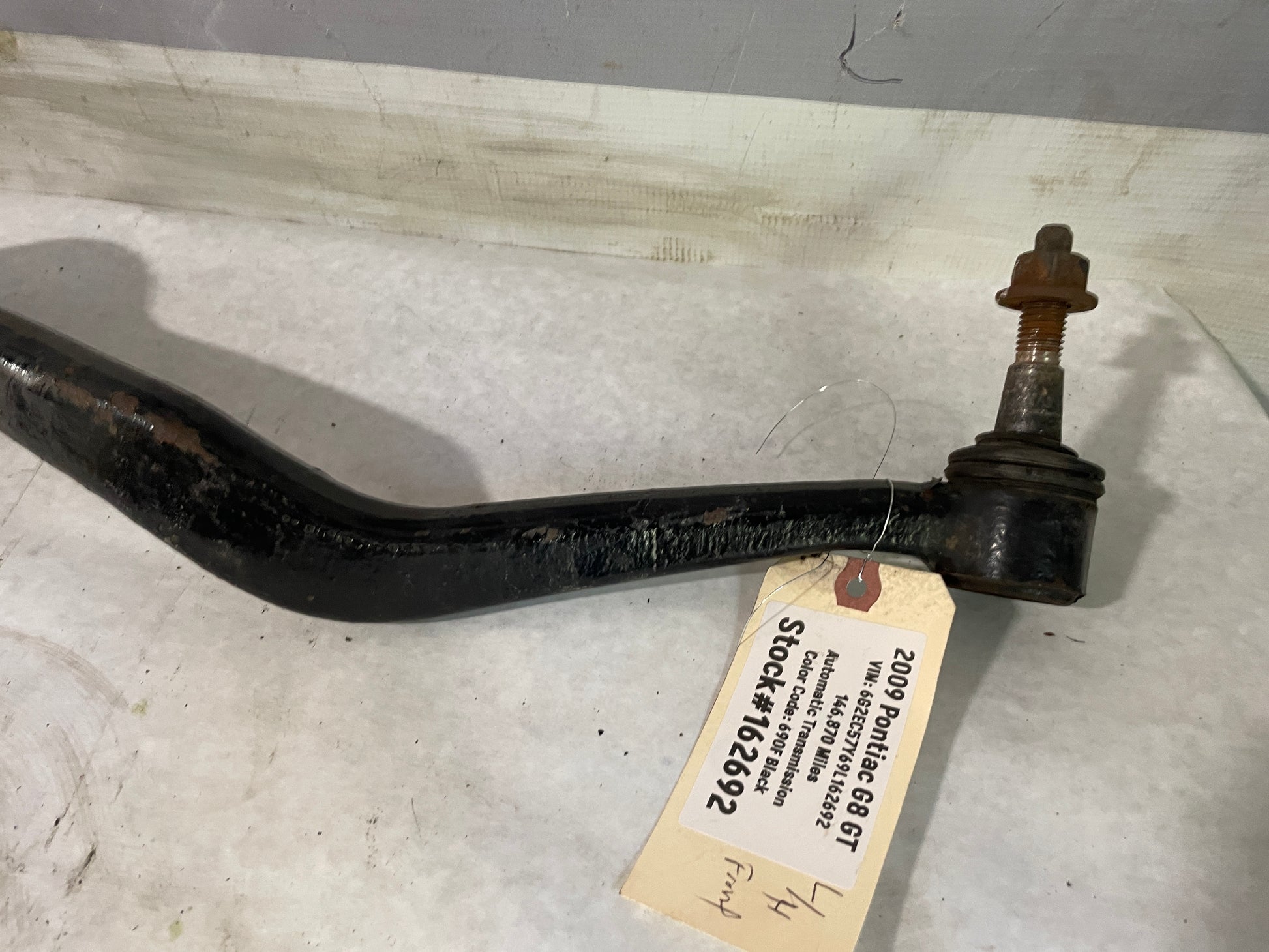 2009 Pontiac G8 Front LH Driver Lower Control Arm OEM - Day's Parts Yard