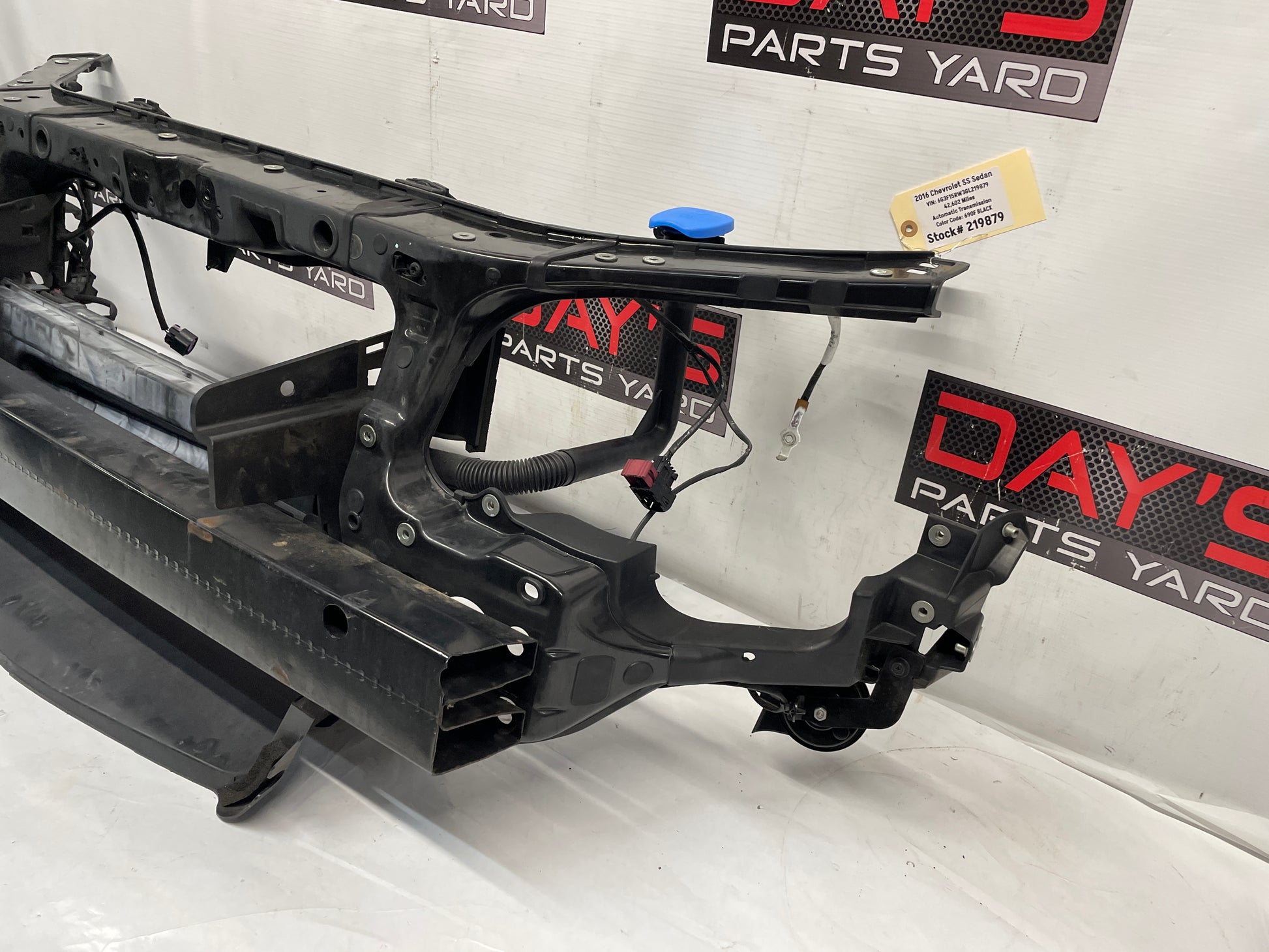 2016 Chevy SS Sedan Front Radiator Core Support Bracket Brace Assembly OEM - Day's Parts Yard