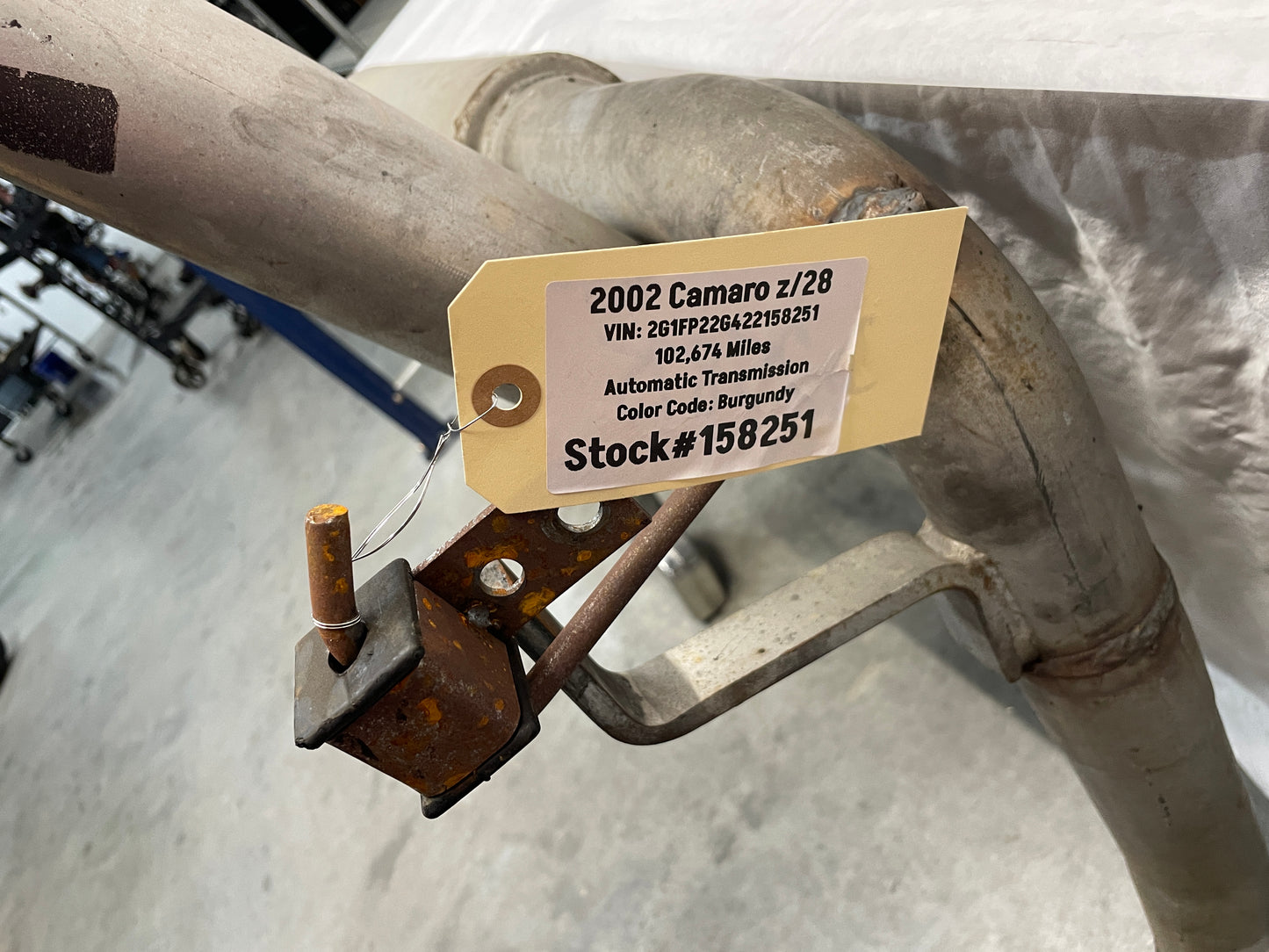 2002 Chevy Camaro Z28 Gibson Axle Back Exhaust OEM - Day's Parts Yard