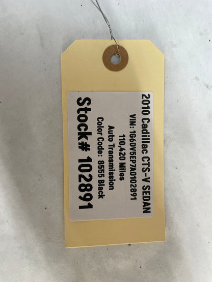 2010 Cadillac CTS-V Sedan Niche Wheel Rim 20x10