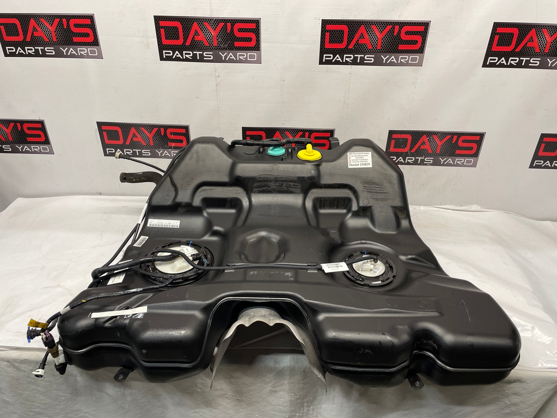 2016 Chevy SS Sedan Complete Fuel Gas Tank w/ Pumps OEM - Day's Parts Yard