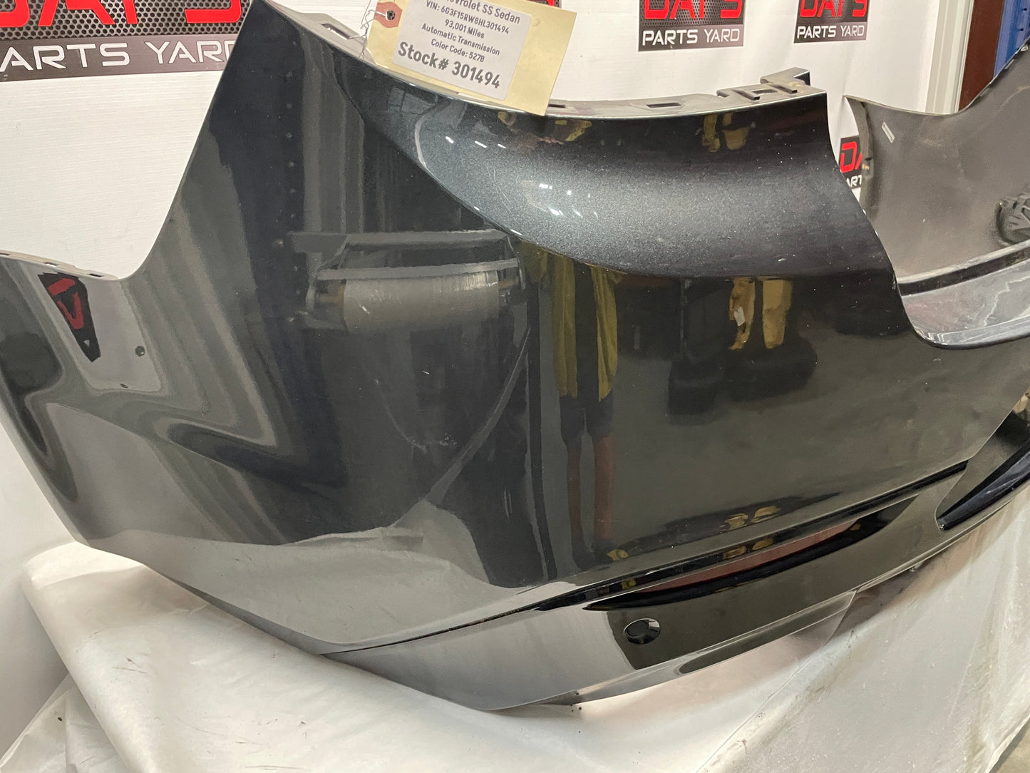 2017 Chevy SS Sedan Complete Rear Bumper Cover OEM