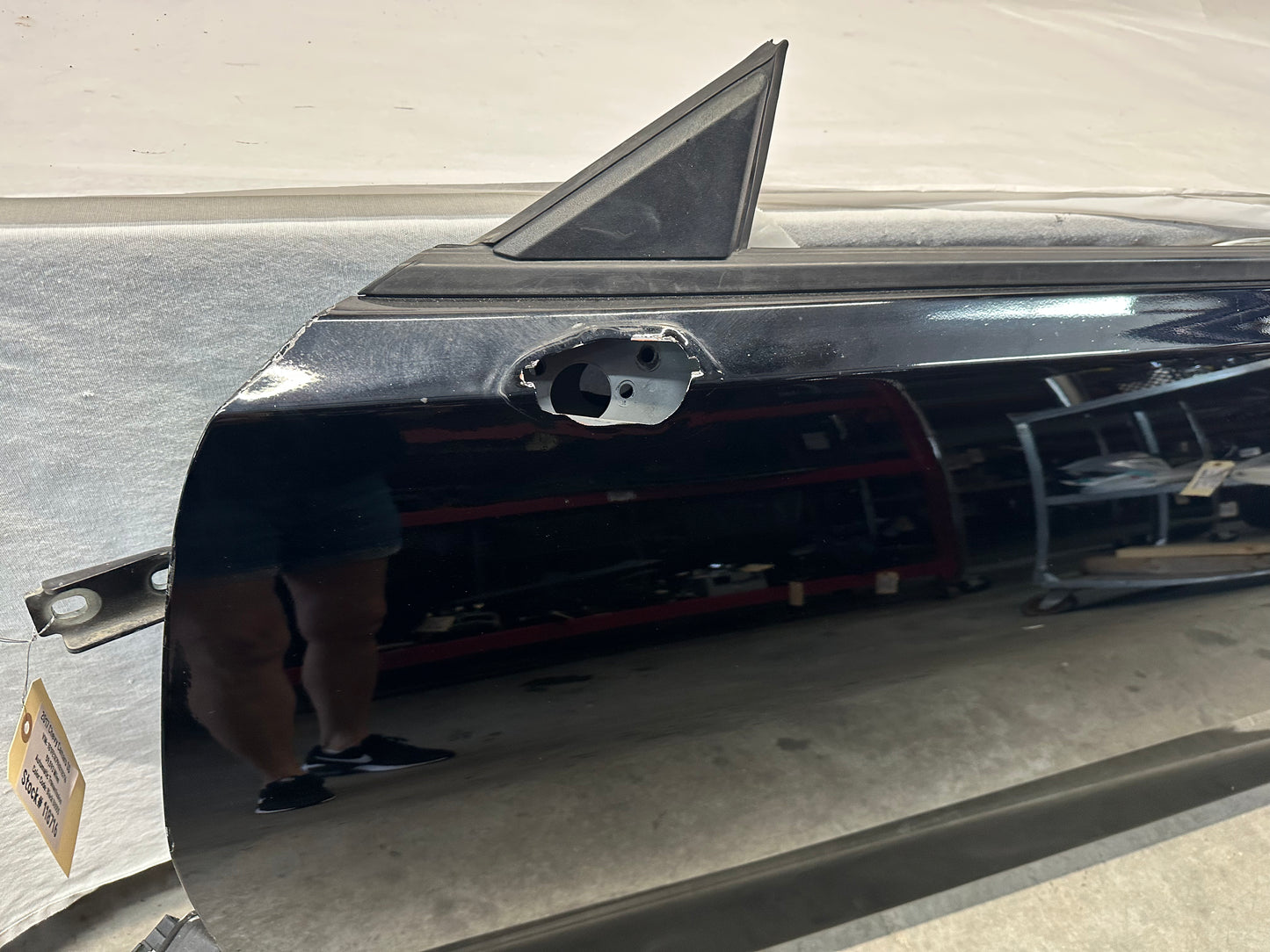 2017 Chevy Camaro SS LH Driver Front Exterior Door Black OEM - Day's Parts Yard