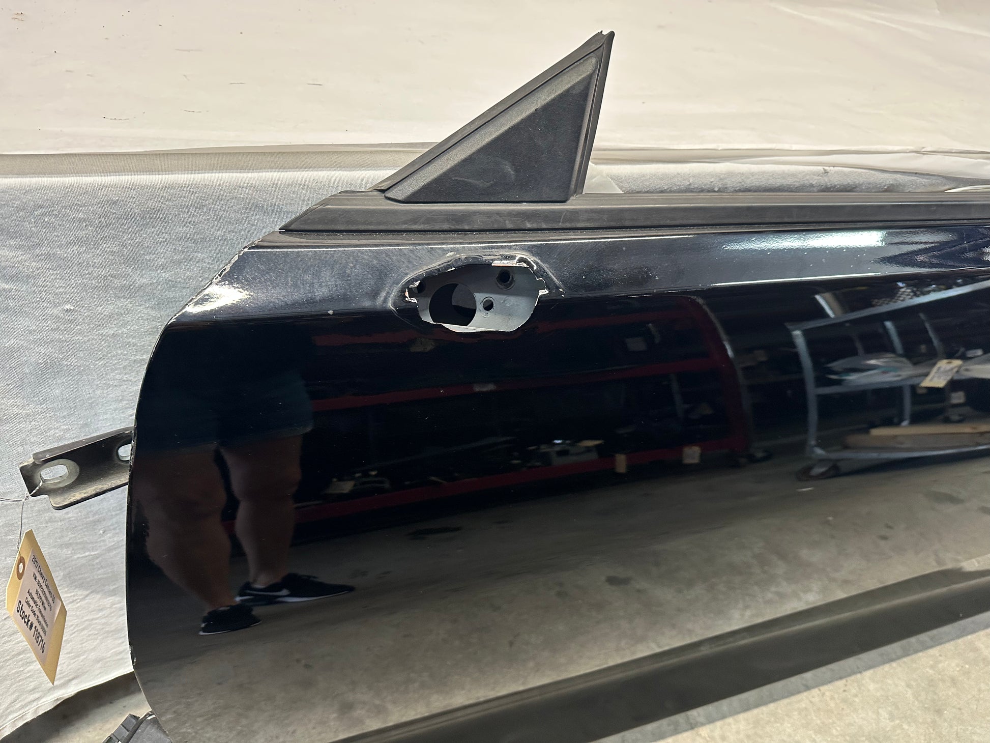 2017 Chevy Camaro SS LH Driver Front Exterior Door Black OEM - Day's Parts Yard