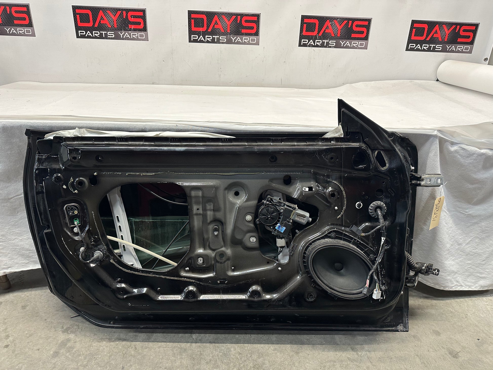 2017 Chevy Camaro SS LH Driver Front Exterior Door Black OEM - Day's Parts Yard