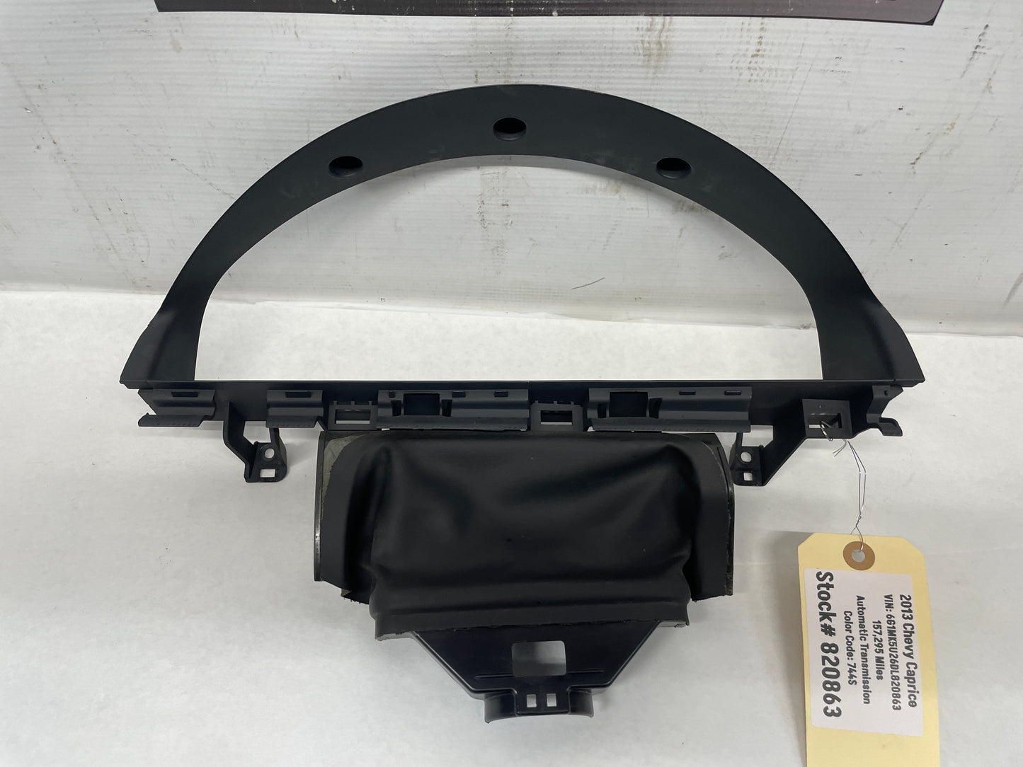 2013 Chevy Caprice Speedometer Gauge Cluster Bezel Trim Panel Plate OEM - Day's Parts Yard