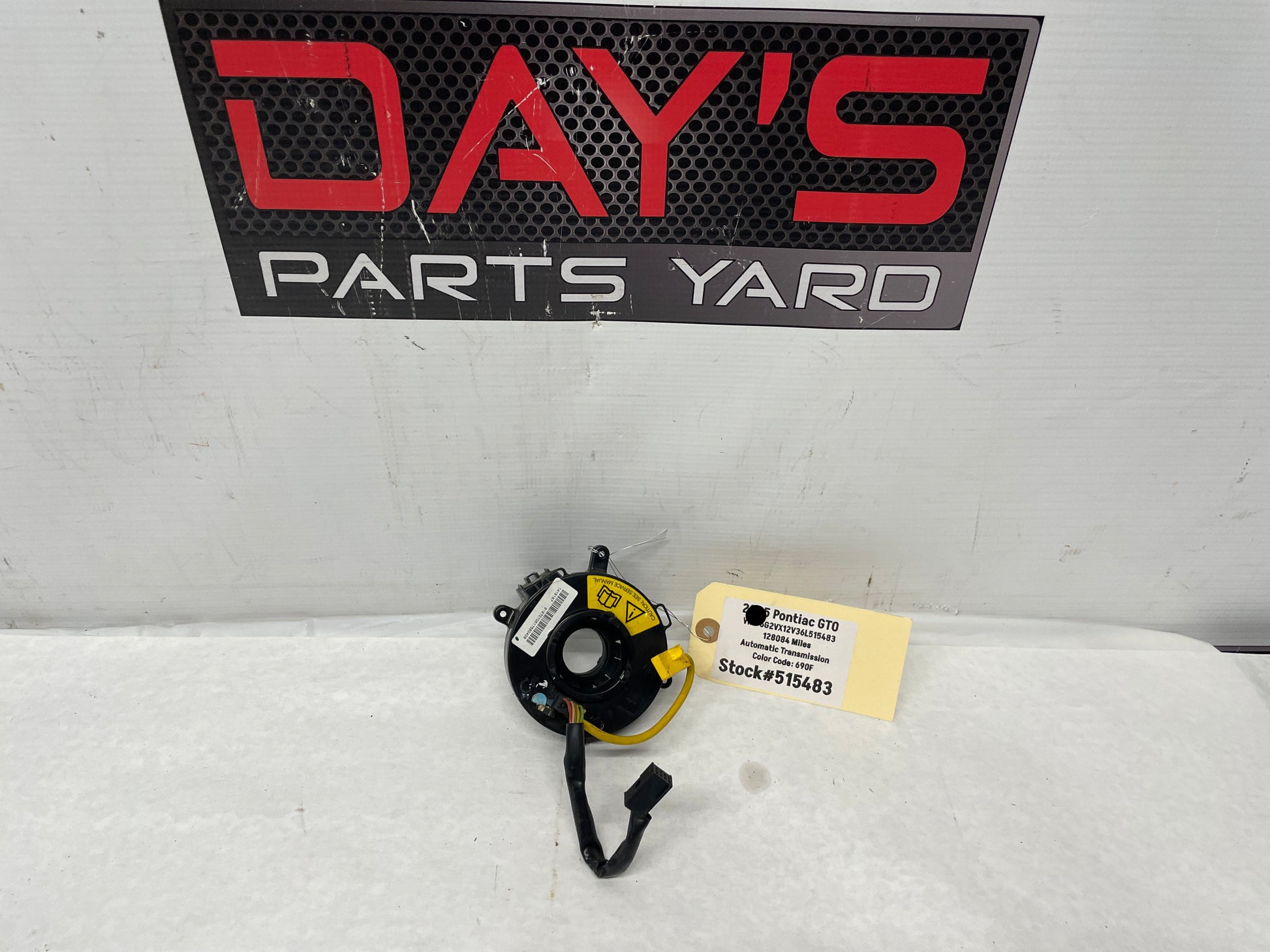 2006 Pontiac GTO Steering Wheel Clock Spring Coil OEM - Day's Parts Yard