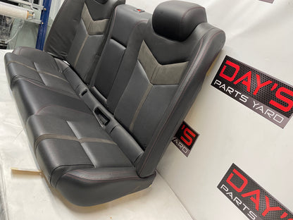 2017 Chevy SS Sedan Rear Seats Set Black Leather Alcantara Suede OEM