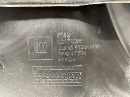 2013 GMC Sierra C1500 SLE RH Passenger Front Door Panel OEM - Day's Parts Yard