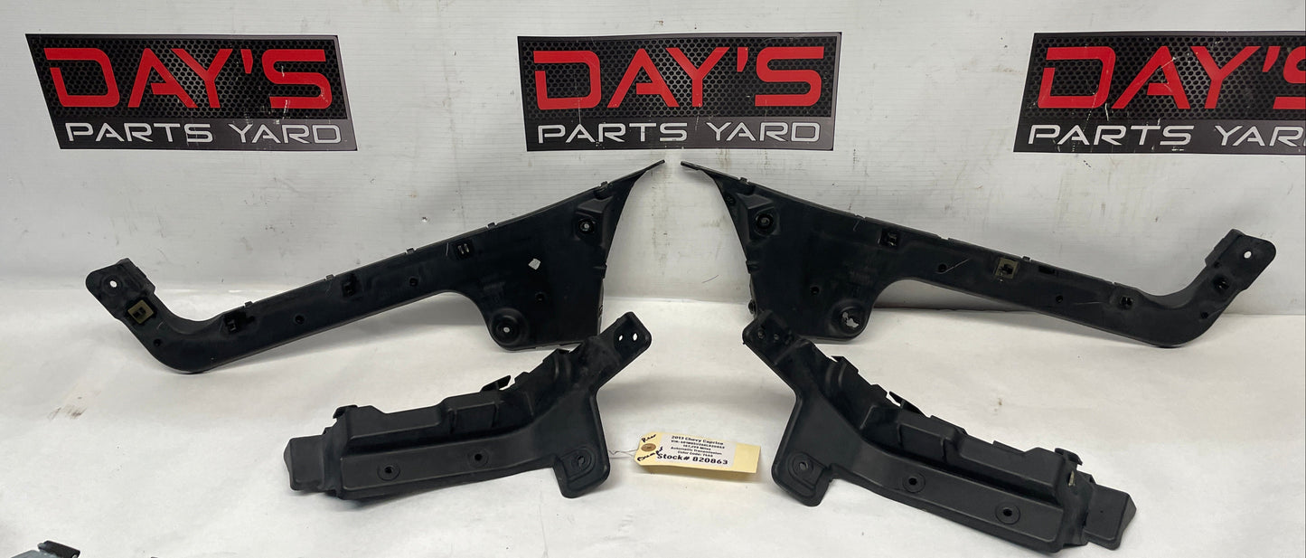2013 Chevy Caprice Rear Bumper Guide Brackets Supports Mounts OEM - Day's Parts Yard