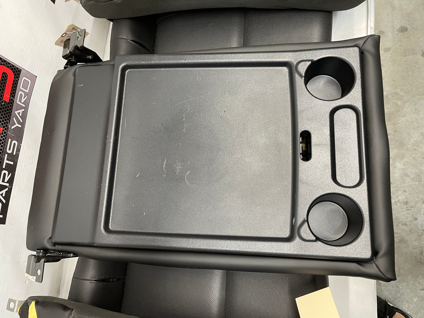 2017 Chevy SS Sedan Rear Seats Set Black Leather Alcantara Suede OEM