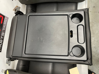 2017 Chevy SS Sedan Rear Seats Set Black Leather Alcantara Suede OEM