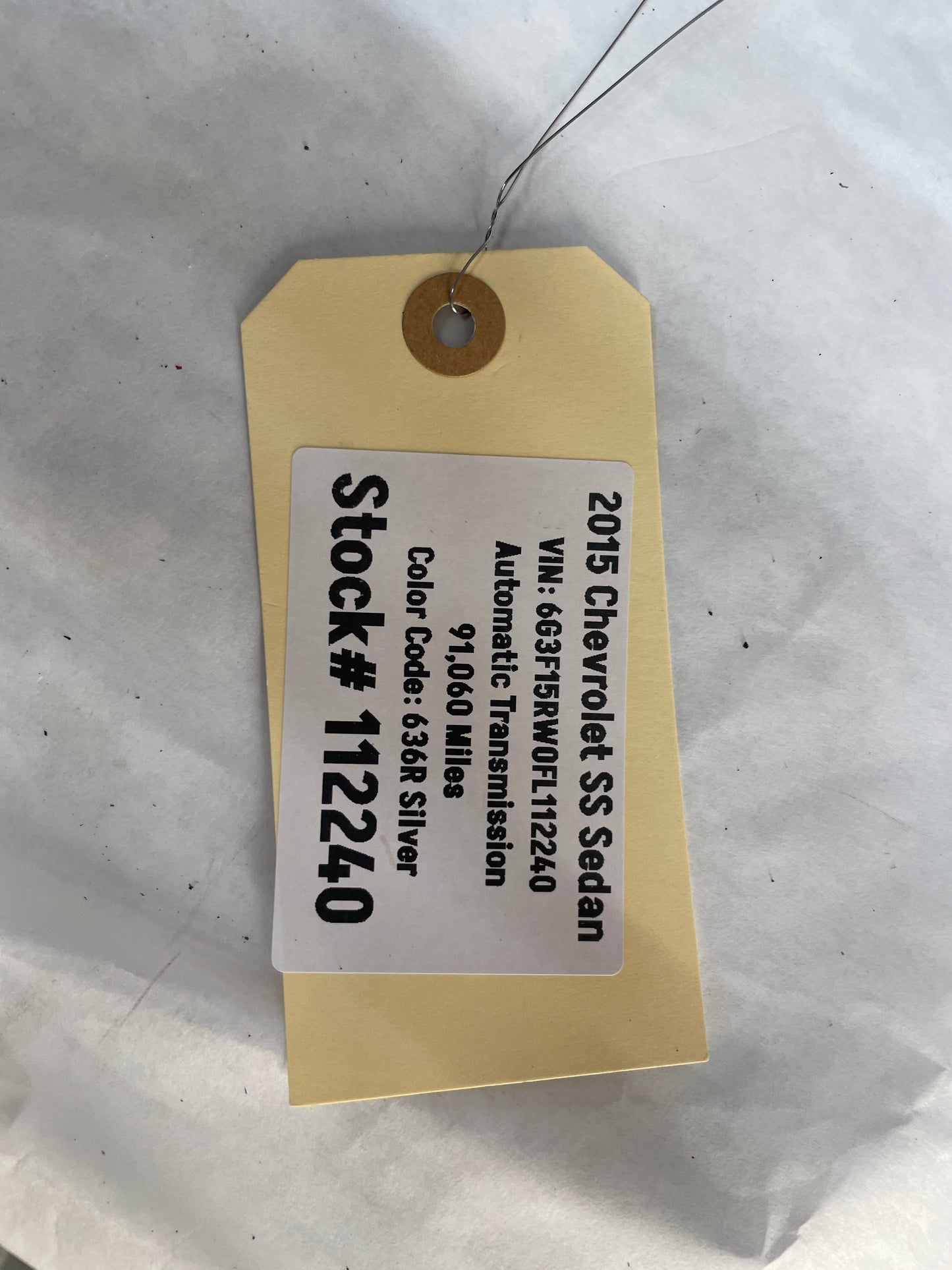 2015 Chevy SS Sedan Complete Dash & Center Console w/ Shifter OEM