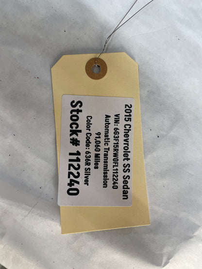 2015 Chevy SS Sedan Complete Dash & Center Console w/ Shifter OEM