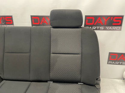 2015 Chevy Silverado K1500 Seats Rear Bench Seat Cloth - Day's Parts Yard