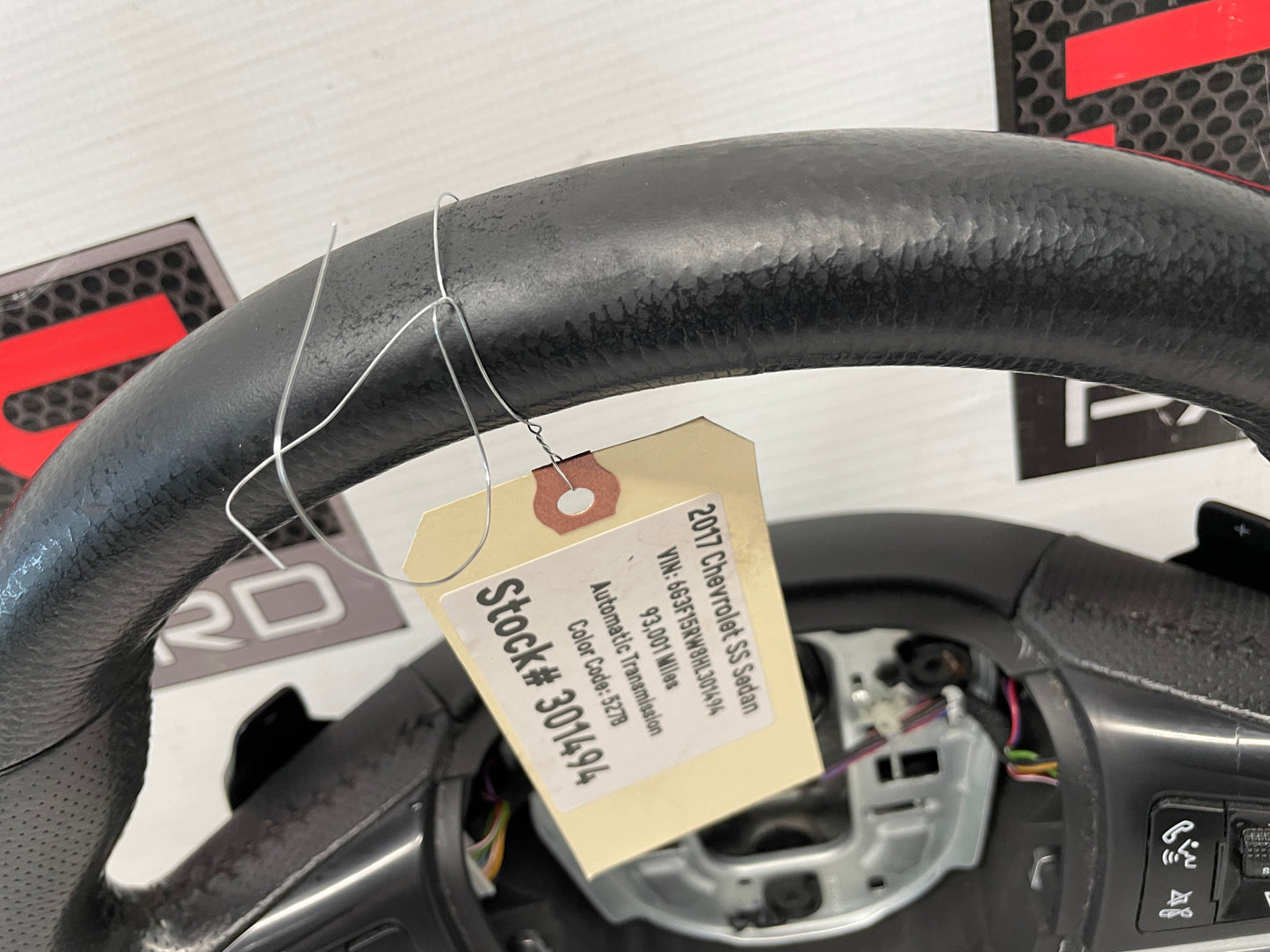 2017 Chevy SS Sedan Steering Wheel OEM