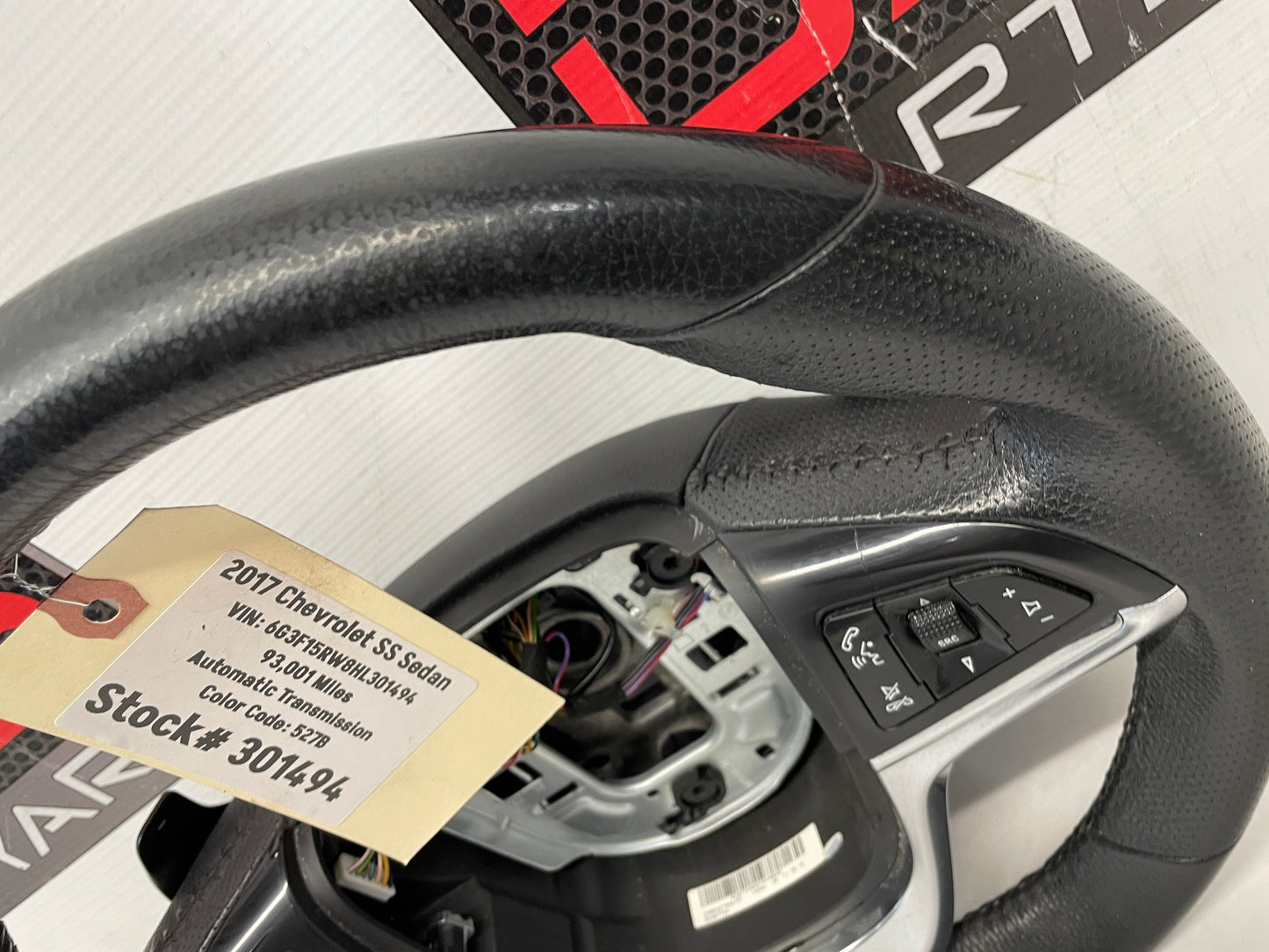 2017 Chevy SS Sedan Steering Wheel OEM