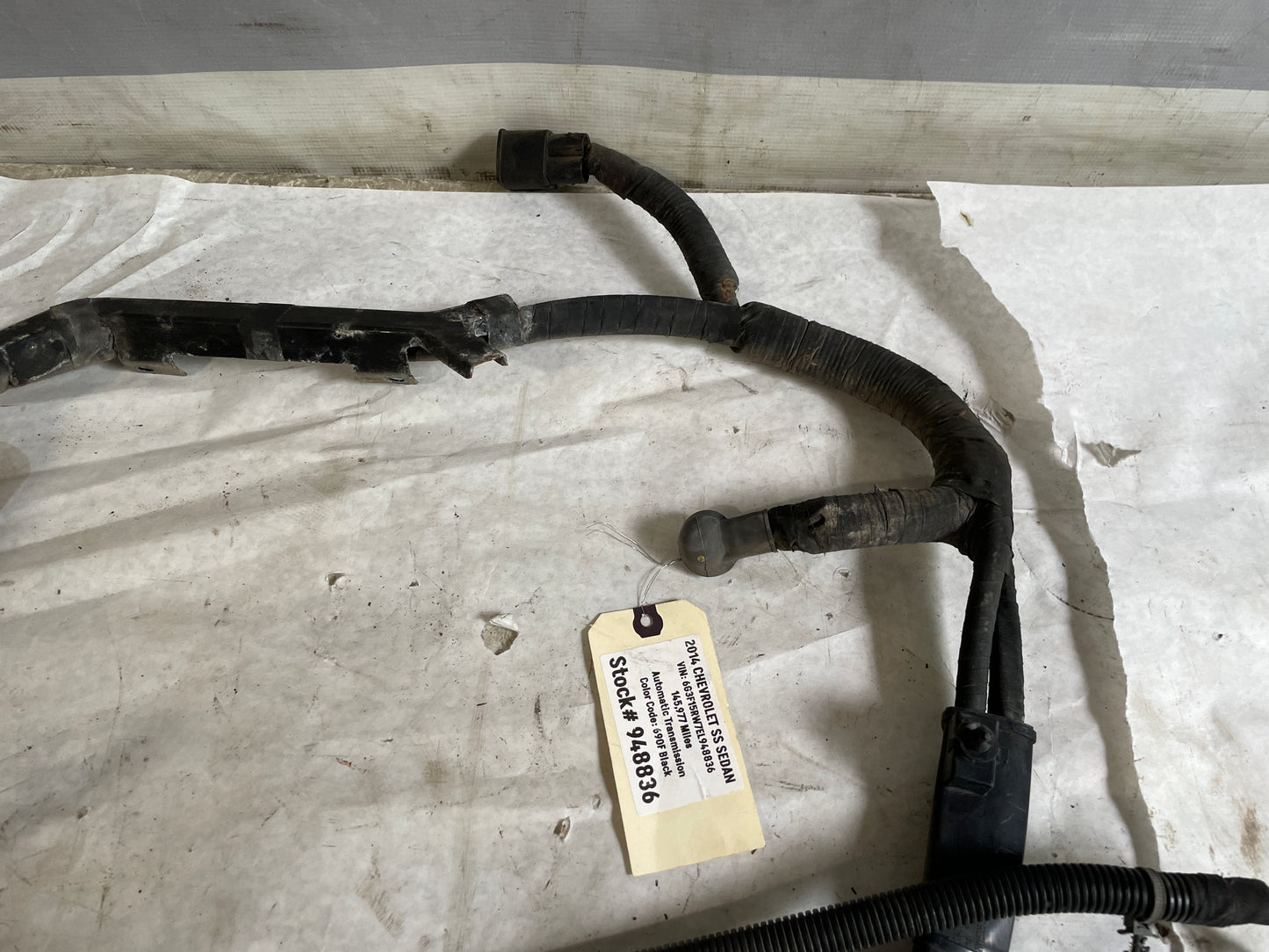 2014 Chevy SS Sedan Starter Alternator Positive Wire Wiring Harness OEM - Day's Parts Yard