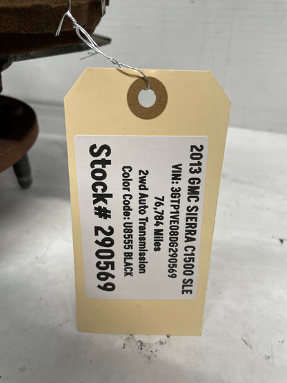 2013 GMC Sierra C1500 SLE RH Passenger Front Spindle Knuckle Hub OEM - Day's Parts Yard